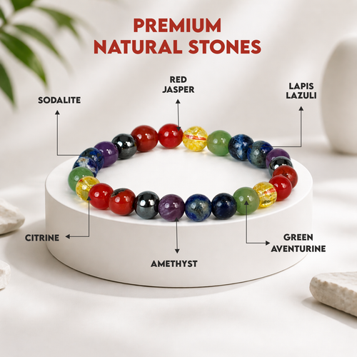 7 Chakra Alignment Bracelet