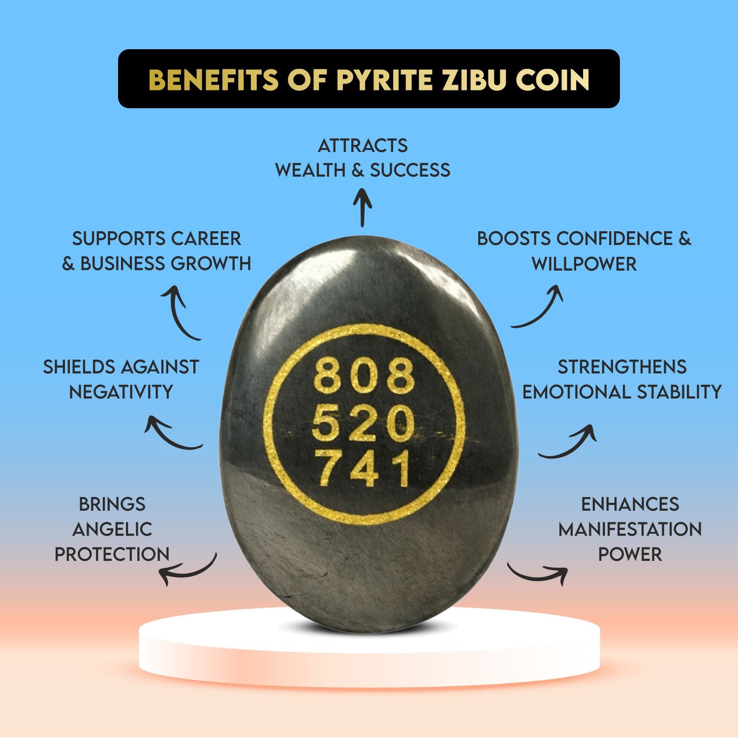 Pyrite Zibu Coin