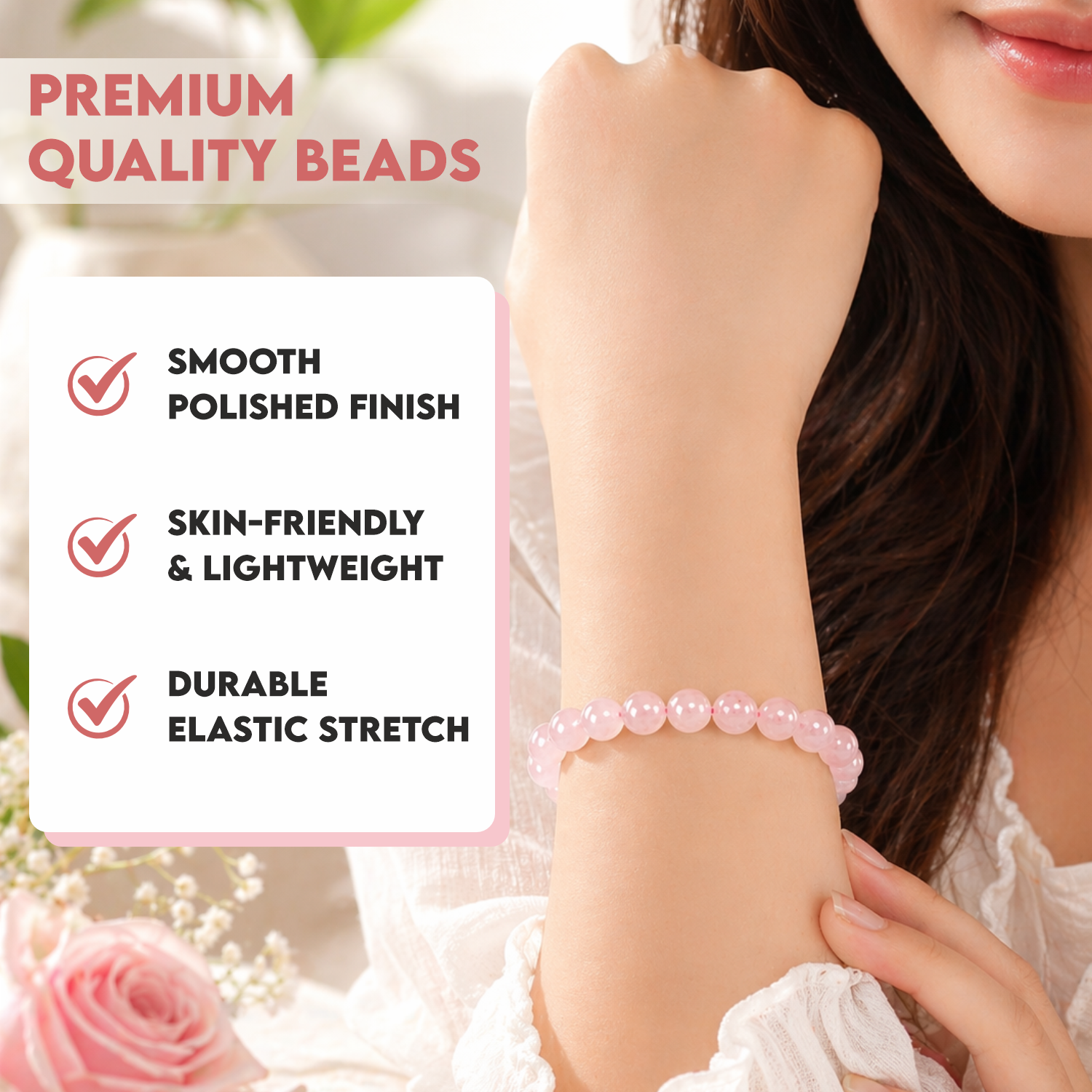 Rose Quartz Love Bracelet