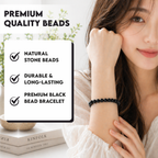 Black Tourmaline Aura Protection Bracelet