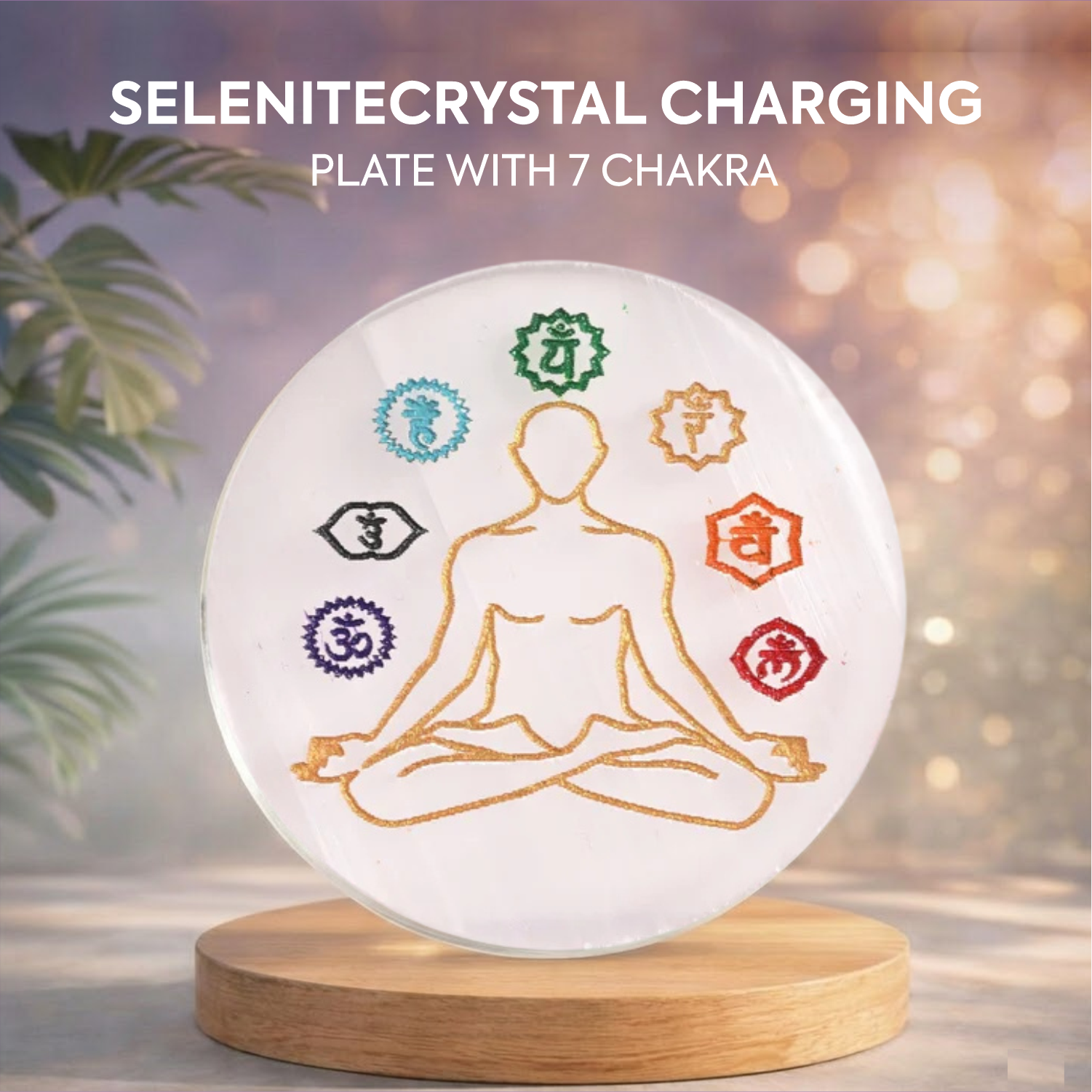 Crystal Recharge Selenite Plate