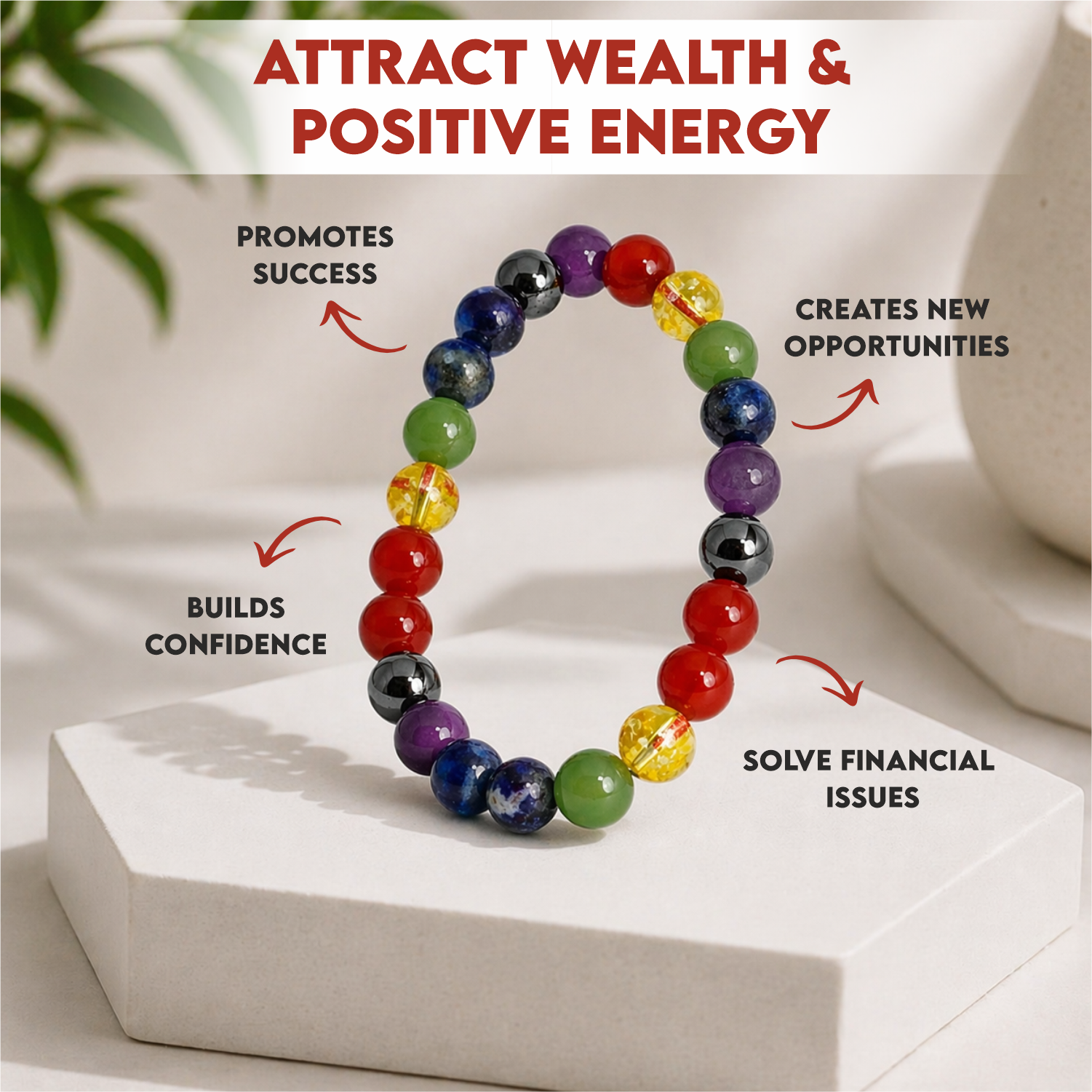 7 Chakra Alignment Bracelet