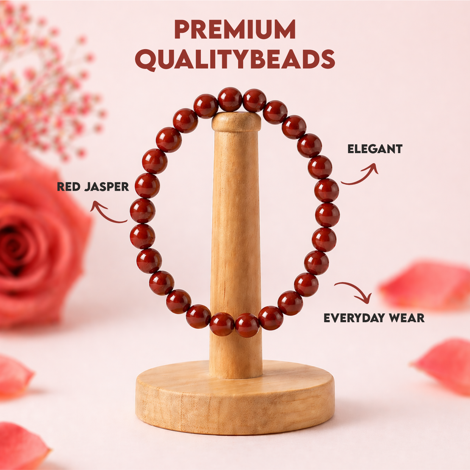 Red Jasper Stability Bracelet