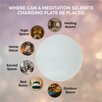 Crystal Recharge Selenite Plate