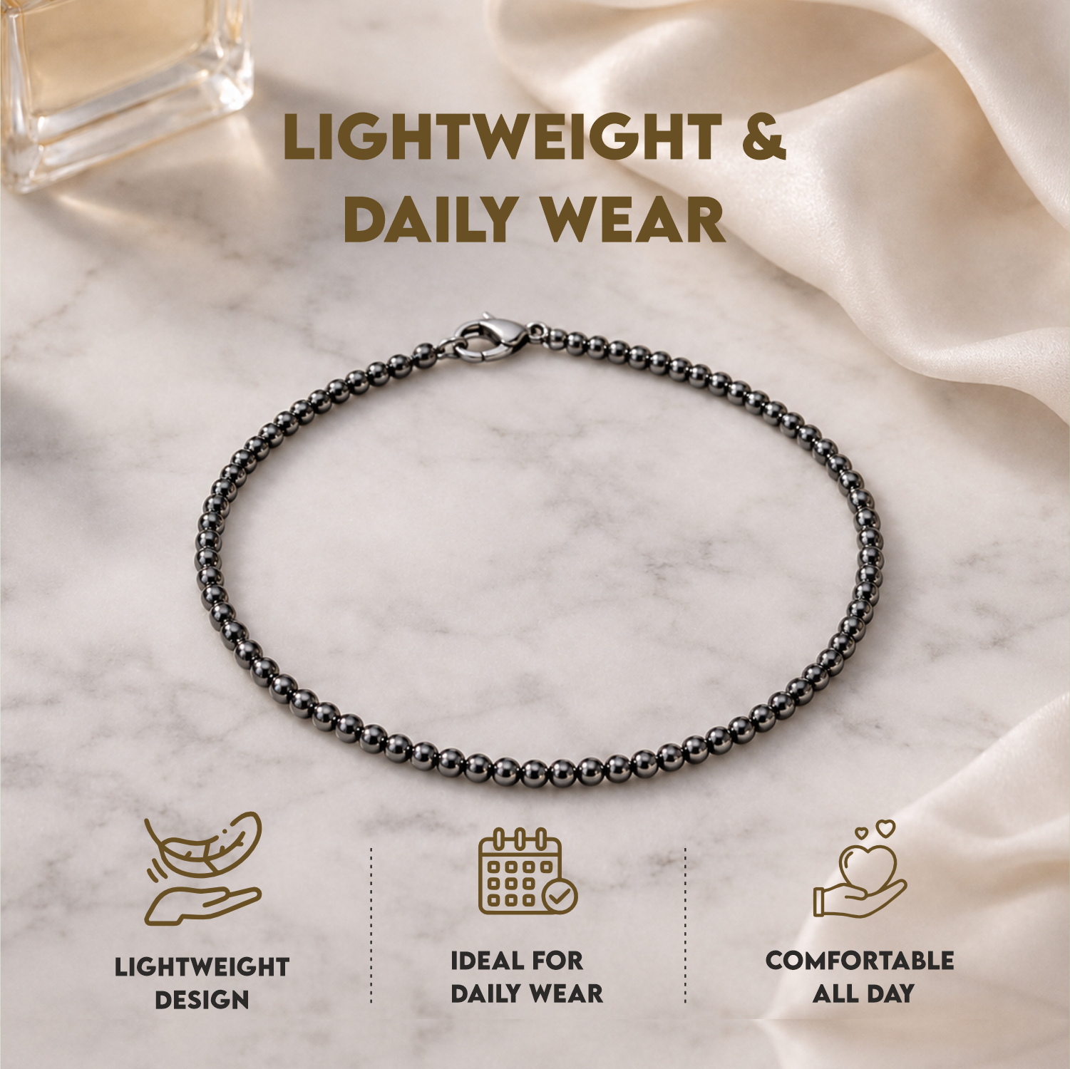 Pyrite Prosperity Anklet