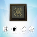 Zibu Symbol Pyrite Frame