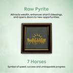 7 Horse Pyrite Frame