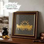 7 Horse Pyrite Frame