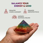 7 Chakra Alignment Pyramid