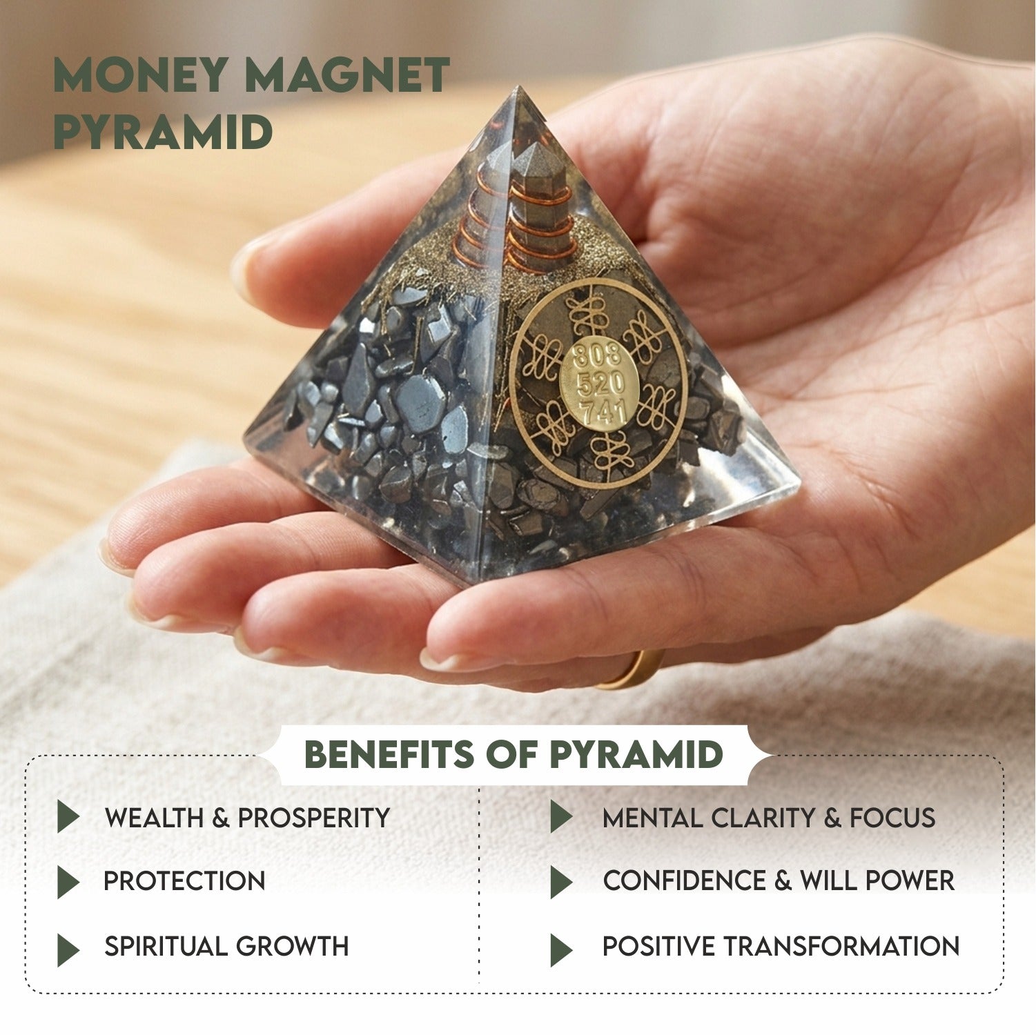 Pyrite Prosperity Pyramid